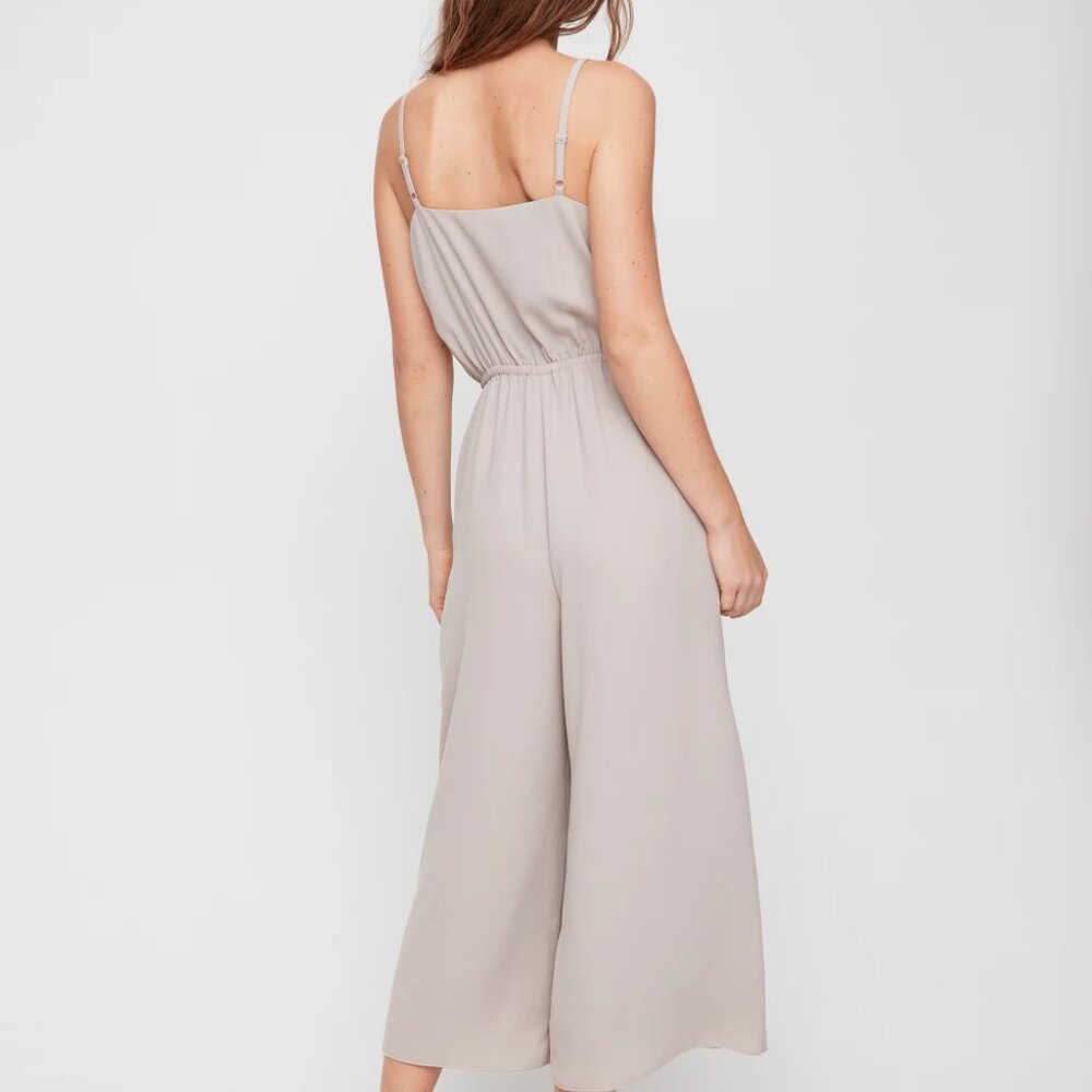 Wilfred Dusty Pink Holiday Party Evening Wedding Light Jumpsuit Size Large - Picture 7 of 16